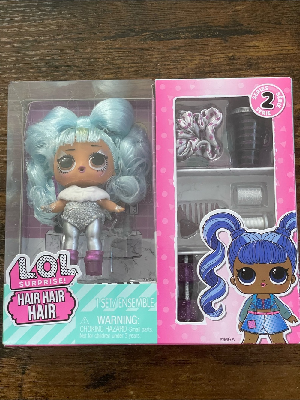 L.O.L. Surprise! Baby Blue Hair, Hair, Hair Fashion Doll NWT